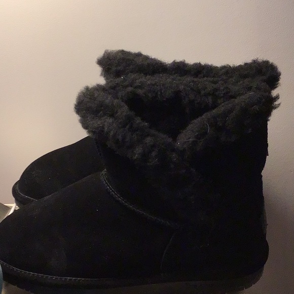 NWT in box black BearPaw boots Heidi II size 9 M - Picture 11 of 15